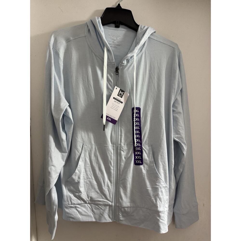 Member's Mark Women Favorite Soft Full Zip Jacket 4Way Stretch Moist Wicking XXL